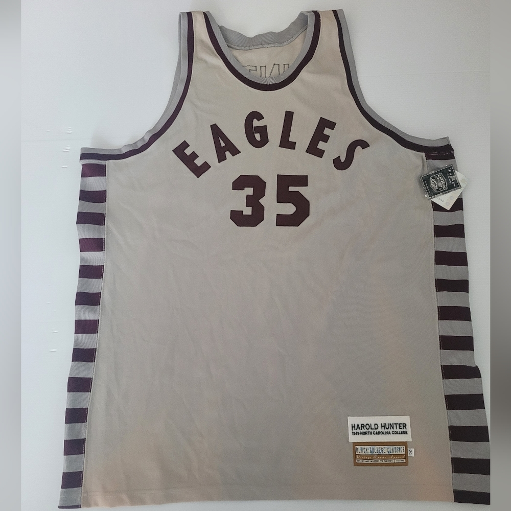 Deadstock Black College Classics Harold Hunter North Carolina College jersey